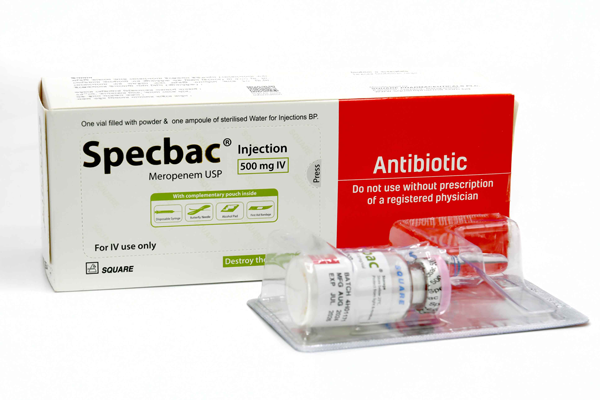 Specbac 500Mg Inj