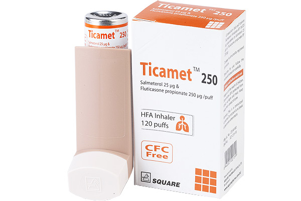 Ticamet Hfa Cfc Free 250