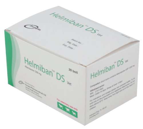 Helmiban Ds Vet Bolus