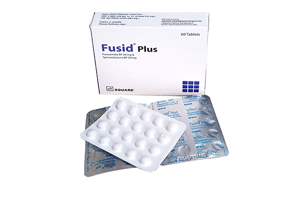 Fusid Plus Furosemide Bp 20 Mg & Spironolactone Usp 50 Mg.