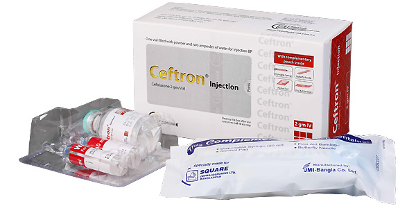 Ceftron Injection 2 Gm/Vial